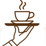 Barista bereidt koffie